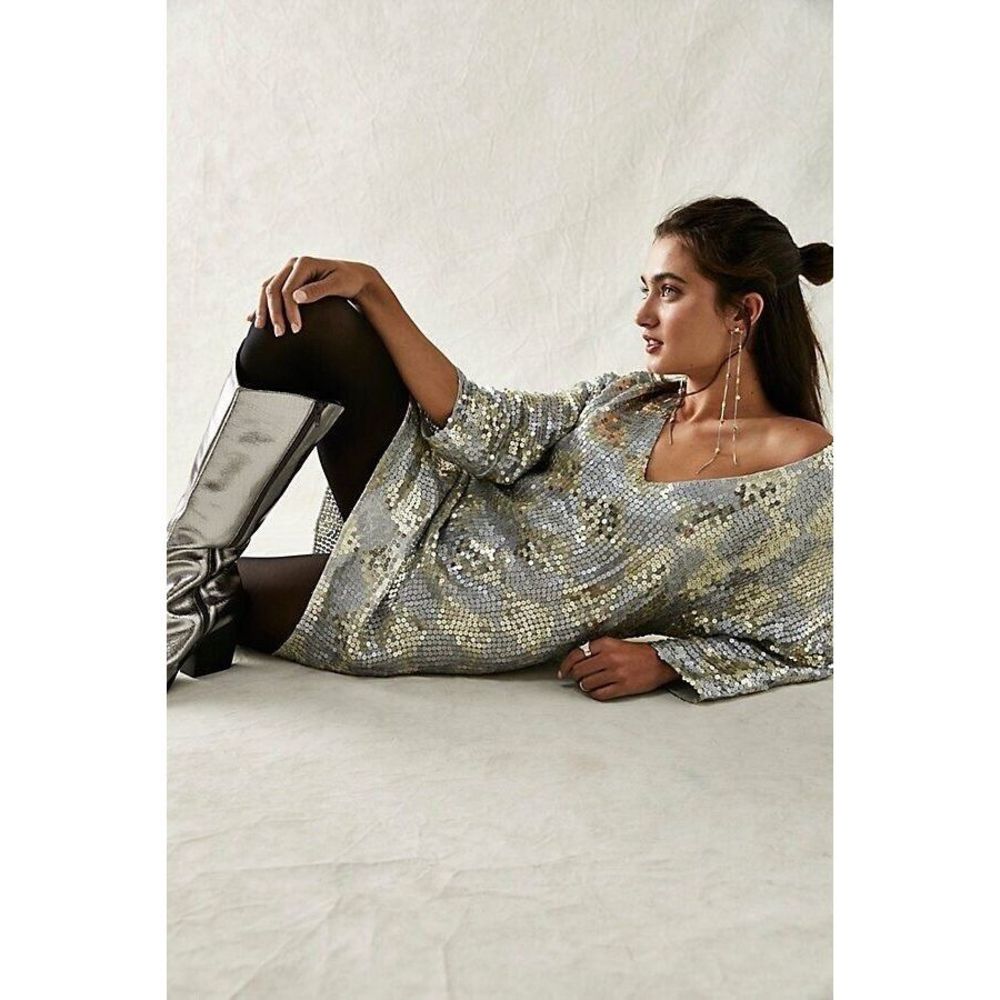 Free People x Jen’s Pirate Booty Checkered Boombox Mini Dress $354